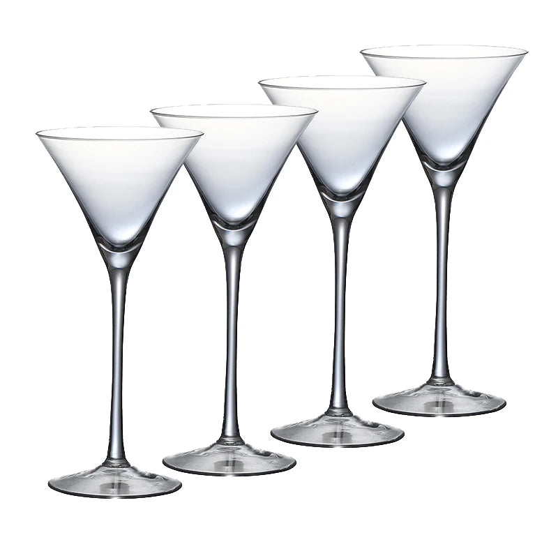 Cocktail Glass Martini Glasses Set, 130ml, 4Pcs