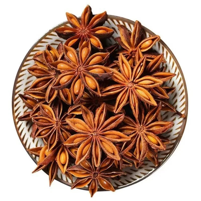 Top Natural Star Anise Dried Flower Kitchen Seasoning Spice Supply Soap Wedding Candle Material Homemade Fragrance Outdoor Decor