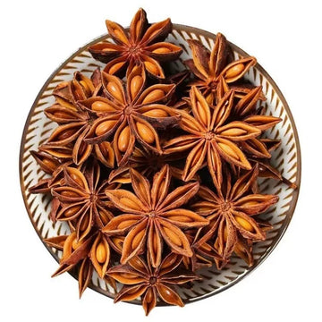 Top Natural Star Anise Dried Flower Kitchen Seasoning Spice Supply Soap Wedding Candle Material Homemade Fragrance Outdoor Decor