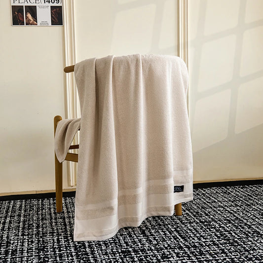 Premium Cotton Bath Towel – Soft, Thick & Highly Absorbent, Multiple Colors, Hotel Quality | NaturalBuiltHome