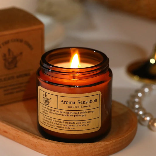 Scented Candle Handmade Soy Wax Aromatherapy Candle Valentines Mothers Day Christmas Birthday Graduation Lavender Scented Gift