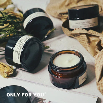 Scented Candles Jar Soybean Wax Light Tasting Cup Accessory with Hand Gift Box Home Decoration Candle Jars with Lid Wholesale