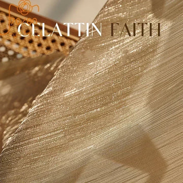 French Light Luxury Dreamy Shiny Gauze Curtains for Living Room Balcony Partition Curtains Decoration White Gauze Window Screens