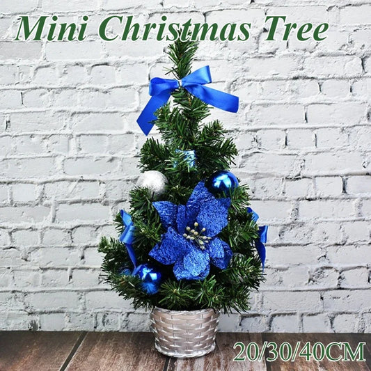 ArtificialChristmas Tree 20CM To 40CM Mini Christmas Tree Family Dining Table Decoration 2026 New Year Party Decoration Prop