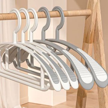 Thick and Wide Shoulder Household Non-slip Hanger Plastic Drying Rack Used To Hang Clothes Wholesalers Hangers for Clothes
