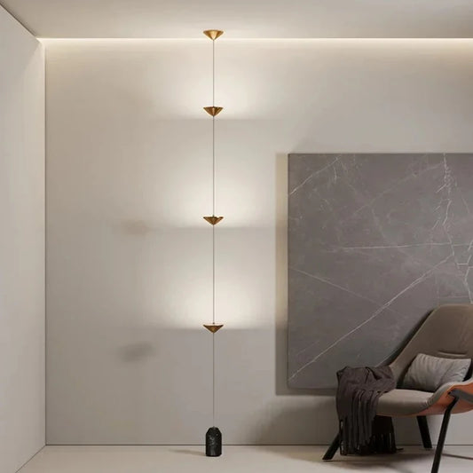 Modern Living Room Art Pendant Light Long Line Minimalist Floor Light Design Artistic Decoration Bedroom Indoor Floor Lamp