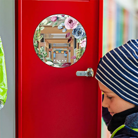 Magnetic Locker Mirror An Acrylic Mirror Adorns The Back of The Locker Door in The School Gym Mirror Sticker