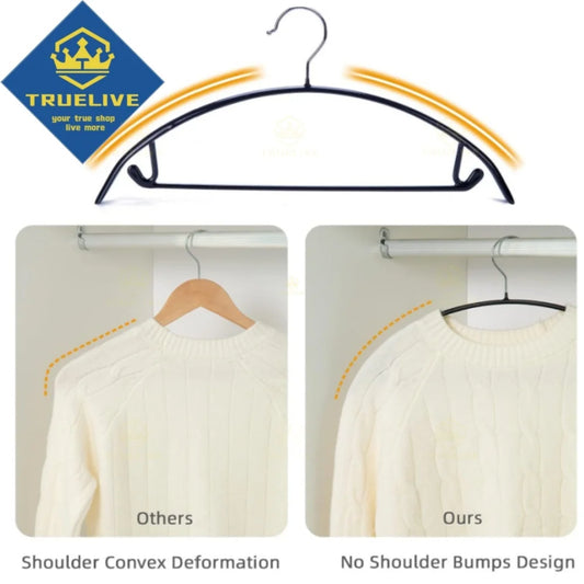 30/20/10/5/1PCS Non-slip Clip Hangers Pant Hanger Skirt Hanger Clothe Rack Clip Clothes Hanger Anti-shoulder Rotating Hangers