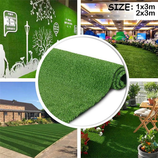 New Outdoor Artificial Carpet Plastic Artificial Balcony School Green, Carpet Plant Courtyard Garden Outdoor Decor Turf Grass