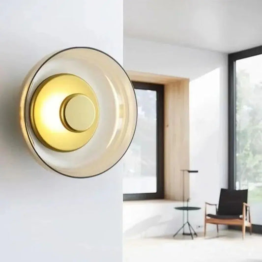 Nordic LED Glass Wall Sconces For Bedrooms Living Rooms Dining Rooms Fixtures Study Bedside Hotel Aisle Home Decorations Lustre