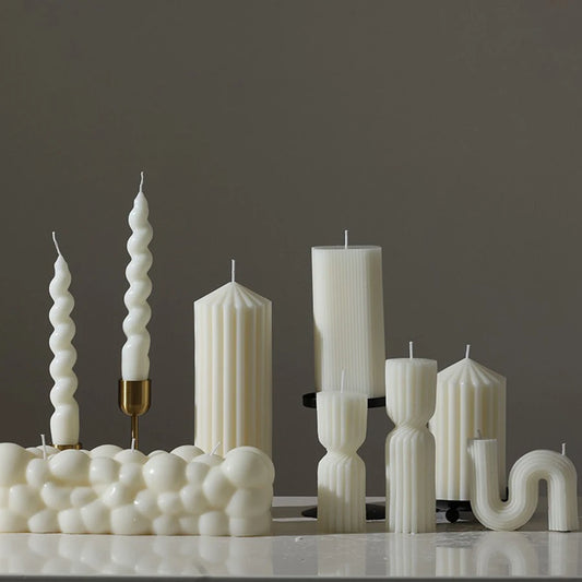 1pc Nordic style scented candle smokeless candle wedding party decoration Nordic home decoration bedroom fragrance souvenir
