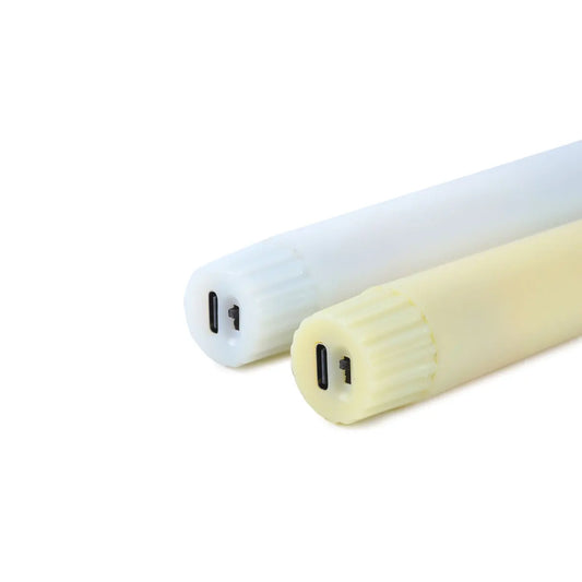 2 or 4 Pcs Flameless 10 Inch Remote LED New Year Decorative Taper Candles USB Charge,Warm White Plastic Rechargeable Candle Room