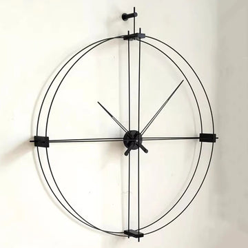 Spanish Wall Clocks Elegant Room Decorating Wall Watch Modern Large Living Room Clock Mechanism Home Stylish Silent Clock