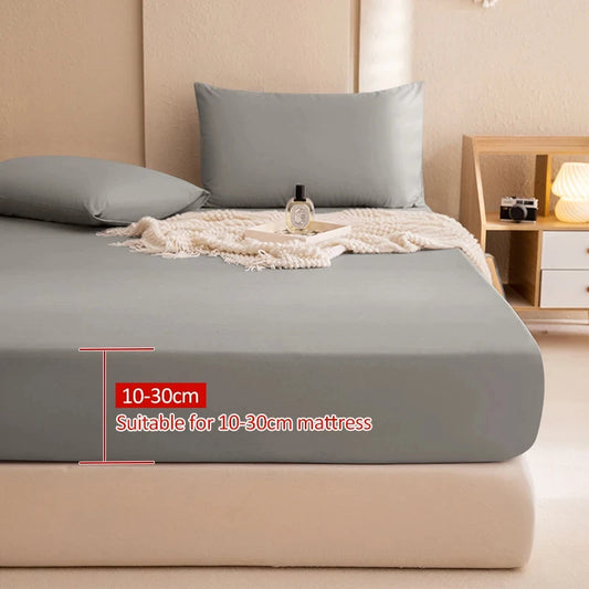 100% Waterproof Mattress Covers Pad Adjustable Non-slip Bed Fitted Sheet Protector With Elastic Band Single Size140/160/180x200