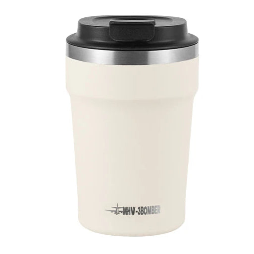 360ml Stainless Steel Insulated Coffee Cup – Portable Travel Mug with Leak-Proof Lid | NaturalBuiltHome