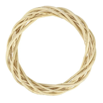 Hand Woven Rattan Wood Grapevine Wreath Wooden Twig Decorative Wreath Festive Party Supplies Home Decoration Holiday Garland