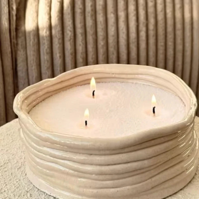 Color Pearled Candle DIY Set Ins Hot Non-toxic Reusable Floating Candles Particles Dyes and Candle Wicks Luxury Home Decoration