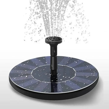 Solar - Powered Floating13cm/ 16cm/ 18cm Fountain Pumps in  Sizes: Ideal for Bird Baths Garden Pools & Pond Decor
