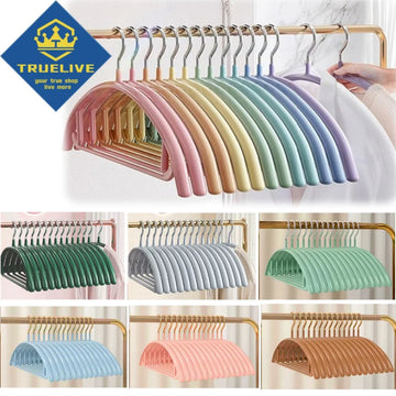 30/20/10/5/1PCS Non-slip Clip Hangers Pant Hanger Skirt Hanger Clothe Rack Clip Clothes Hanger Anti-shoulder Rotating Hangers