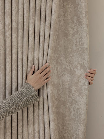 French Medieval Style Jacquard Blackout Woolen Velvet Curtains, Luxurious And Vintage Chenille Custom-made, Suitable For Bedroom