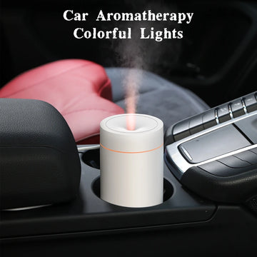 Colorful Car USB Mounted Diffuser Machine Mini Portable Automatic Spray Wireless Car Mounted Home Aromatherapy Humidifier