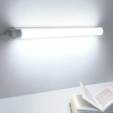 LED Tube T8 Lamp 220V EU Plug Aluminum Fluorescent Light Tube 50CM 25W LED Wall Lamp 50000 Hours Life Warm/Cold/Neutral White