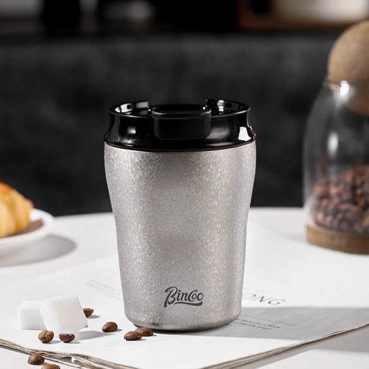 Mini 280ml Stainless Steel Thermos Coffee Mug – Portable Ceramic Lined Insulated Cup | NaturalBuiltHome