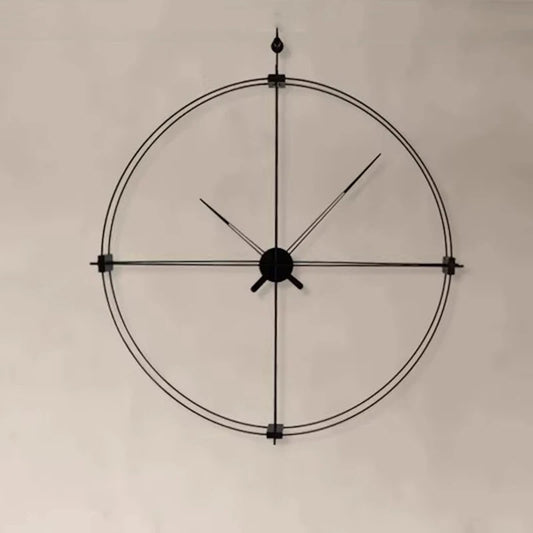 Spanish Wall Clocks Elegant Room Decorating Wall Watch Modern Large Living Room Clock Mechanism Home Stylish Silent Clock