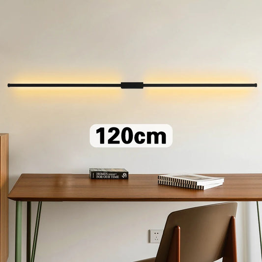 Indoor LED  long wall lamp  Nordic style Long LED Wall Light  Home Decoration Bedroom Living Room Sofa Background