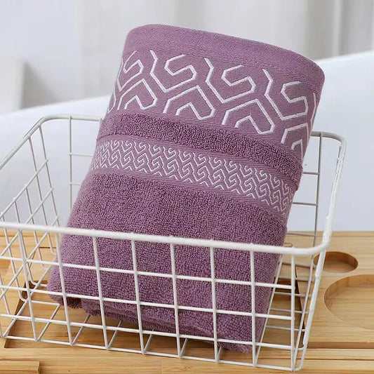 Luxury 100% Organic Cotton Bath Towel – Thick, Soft & Super Absorbent 70×140 cm | NaturalBuiltHome