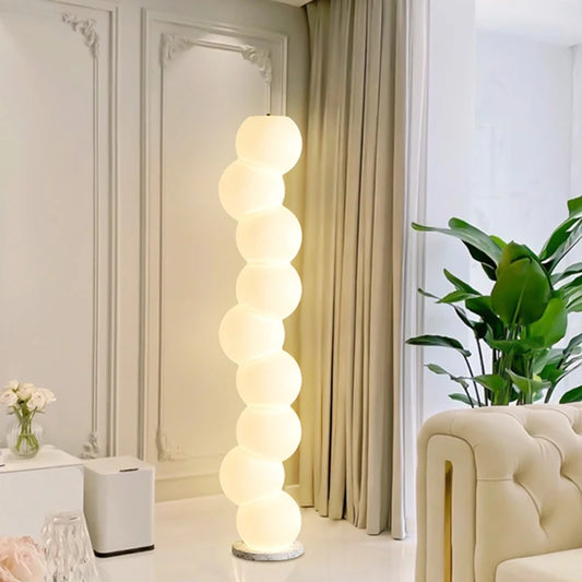 Modern LED floor lamps for living rooms and bedrooms, with adjustable three-color temperatures