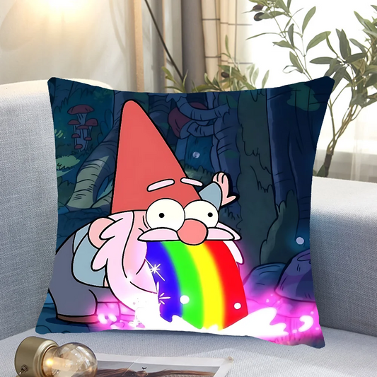 gravityfalls  Pillow Case Elegant Couple Home Living Room Bedroom Decorative Rectangle Pillowcase Sofa Cushion Cover