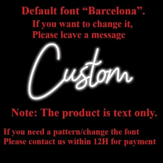 Custom Name Neon Sign Personalized  Birthday Gifts Decoration Bedroom Wall LED Neon Lamp Your Text Business Logo Night Light