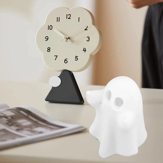 Cute Ghost Sculpture Resin Ghost Statue Small Scary Halloween Ghost Sculpture Figurine Rude Ghost Ornament for Home  Decor