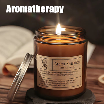 Scented Candle Handmade Soy Wax Aromatherapy Candle Valentines Mothers Day Christmas Birthday Graduation Lavender Scented Gift