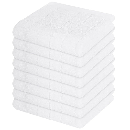 100% Cotton Kitchen Towels – Ultra Absorbent, Reusable & Eco-Friendly Dish Cloths for Cooking & Cleaning | NaturalBuiltHome
