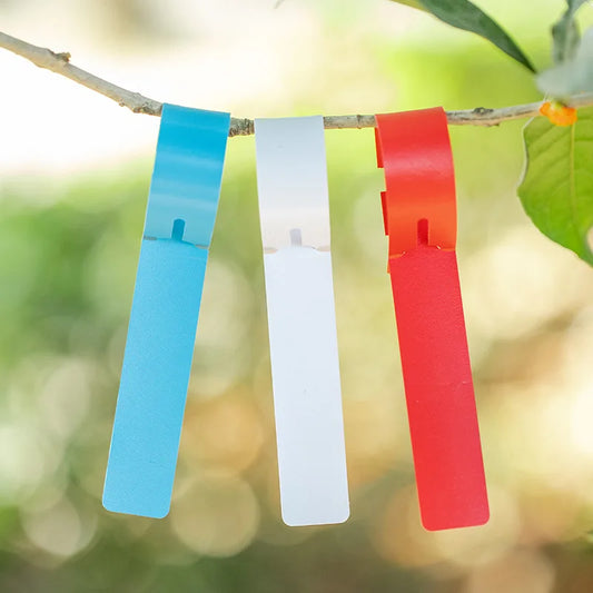 100pcs Waterproof Plant Markers Plastic Plant Hanging Tags Gardening Plant Marker Label Tools Garden Pots & Planters Supply