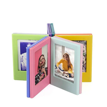 5/10/20pcs Magnetic Photo Frames for Fujifilm Instax Mini Film Papers Double Sided Fridge Picture Frame Magnets Artwork Frames