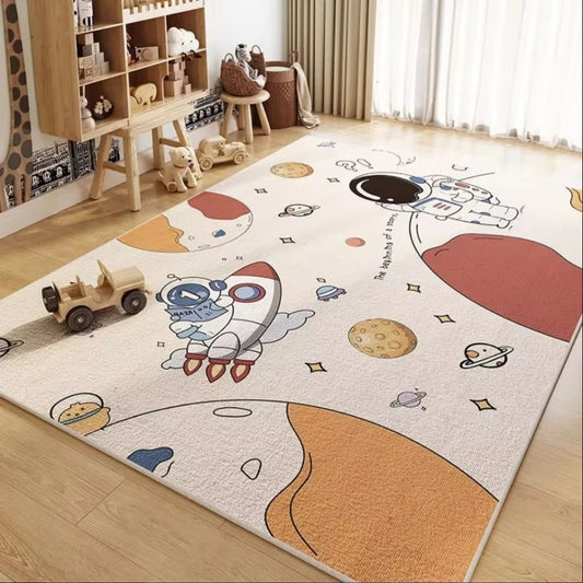 VIKAMA Children's Room Carpet Living Room Study Toys Reading Area Baby Crawling Mat Bedroom Dirt Resistant And Easy To Care Mat
