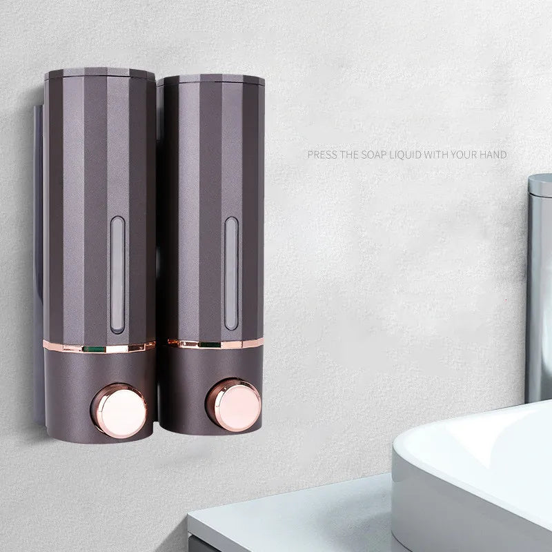 Bathroom Soap Dispenser Shower Liquid Shampoo single 420ml Wall Mounted Bathroom Shower Soap Dispenser,hotel products