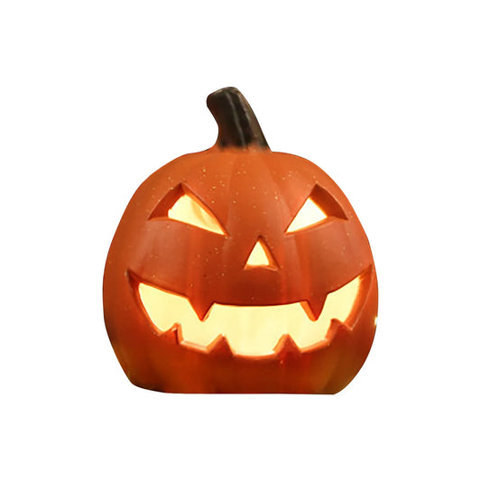 Halloween LED Pumpkin Lantern, LED Light Lamp Lantern Home Props Bar, Halloween Decor LED Lantern Scene Layout Home Decoration