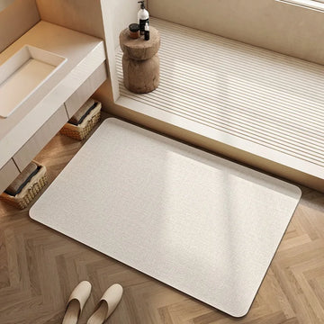 Bathroom Mat Absorbent Rug Toilet Carpet Water-absorbent Quick-drying Non-slip Floor Mats Soft Diatom Mud Area Bath Doormat