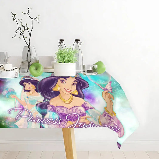 Aladdin Table Cloth Tablecloth Waterproof Oil-Proof Stain-Resistant Wipeable Rectangle Table For Indoor And Outdoor