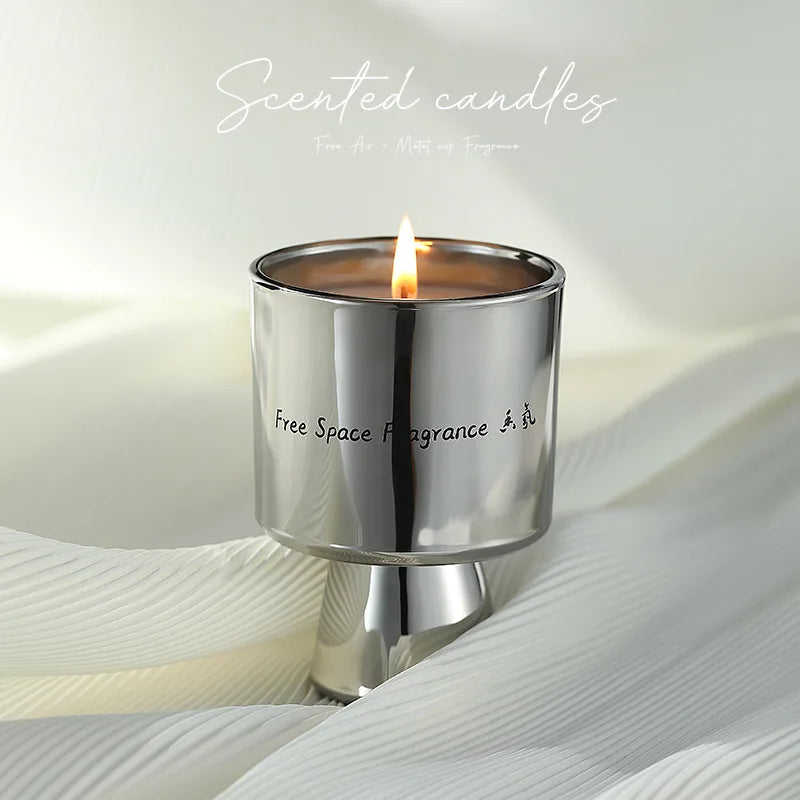 Ornament Scented Candles Gift Box Decoration Gift Candle Holder Originality Plating Metal Advanced Feel Gift Birthday Souvenir