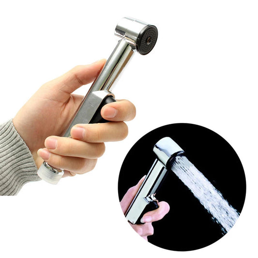 WETIPS Handheld Bidet Sprayer Shattaf High Pressure Cleaning Bathroom Bidet Faucet Shower Spray Hygienic Shower Toilet Sprayer